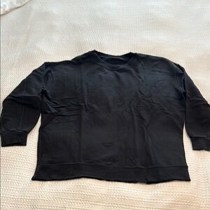 Lulu perfectly oversized crew sweatshirt